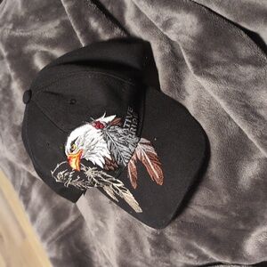 Native Pride bald eagle hat cap
